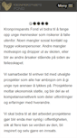 Mobile Screenshot of kronprinsparetsfond.no